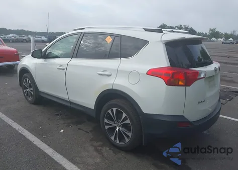 2015 Toyota Rav4 Limited from USA, damaged, VIN 2T3DFREV4FW363317